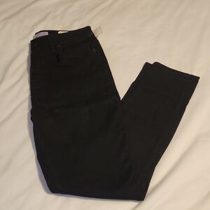 No Boundaries 4 Button High Rise Black Skinny Jeans